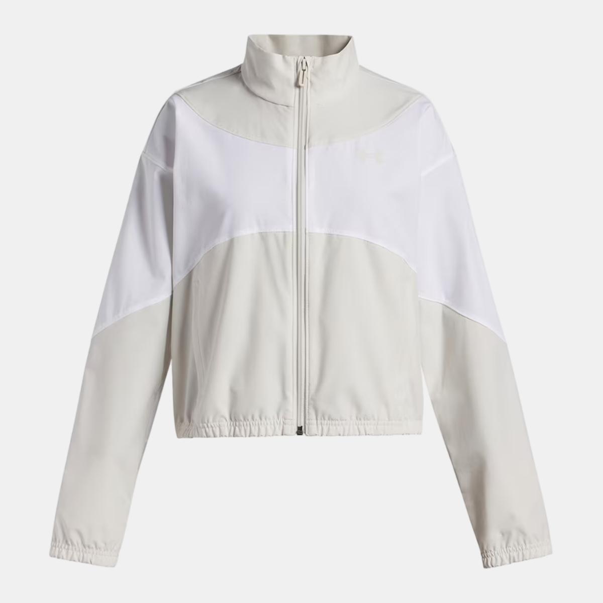 Sweatshirt de Menina Rival Woven Jacket Branco-1