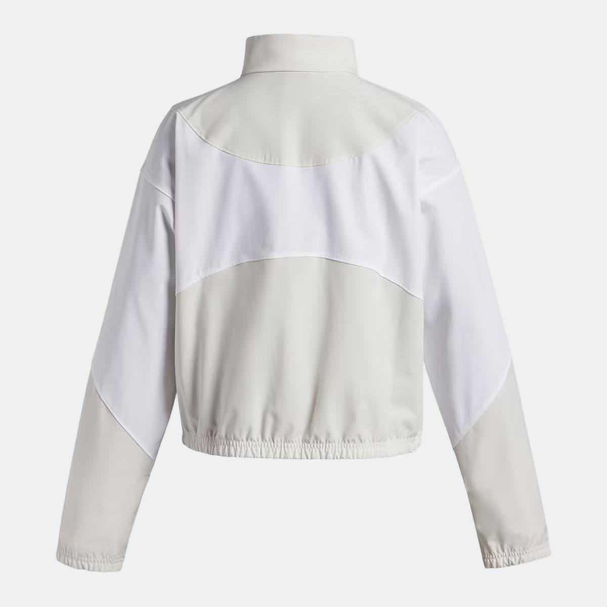 Sweatshirt de Menina Rival Woven Jacket Branco-2