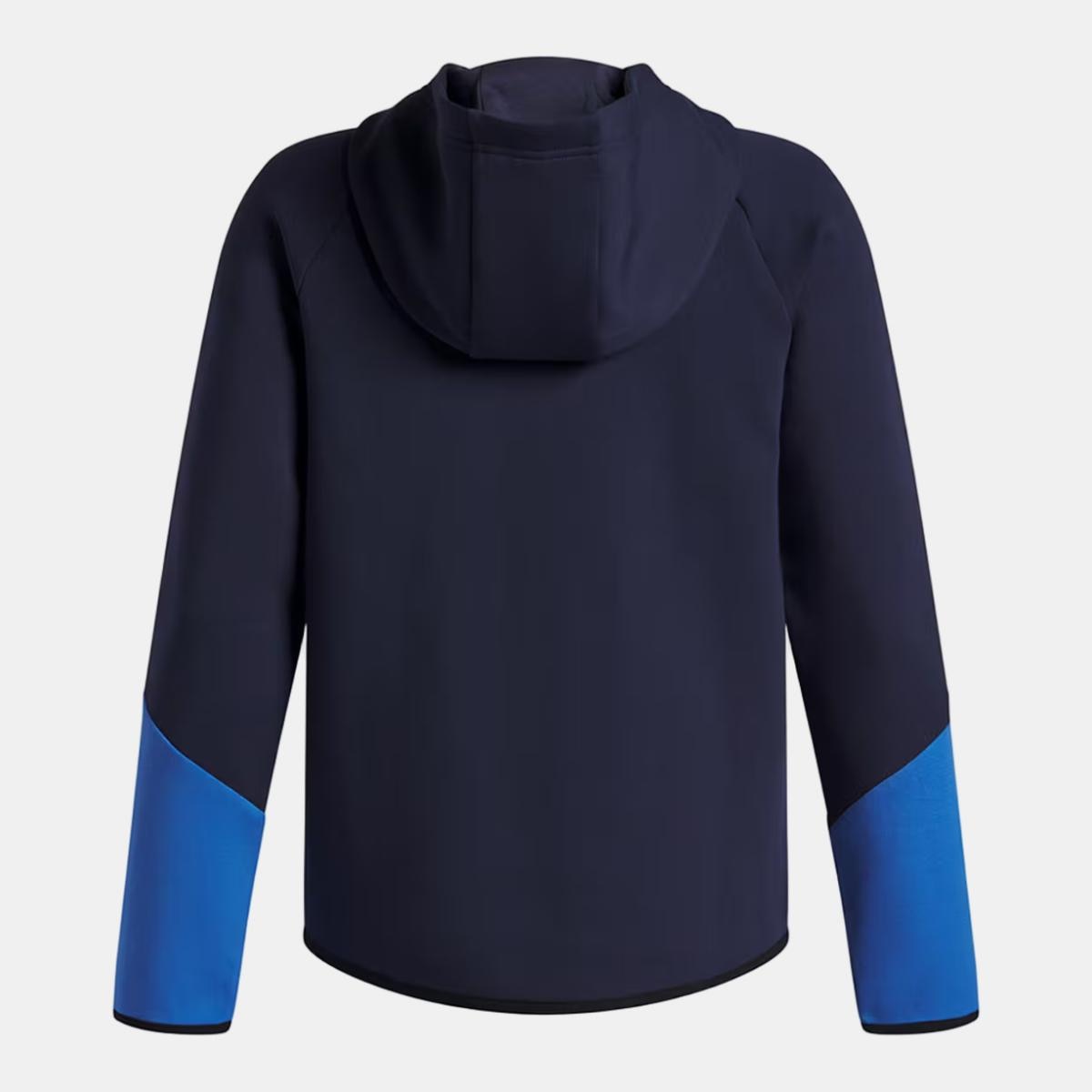 Sweatshirt de Menino B Unstoppable Flc FZ Azul-2