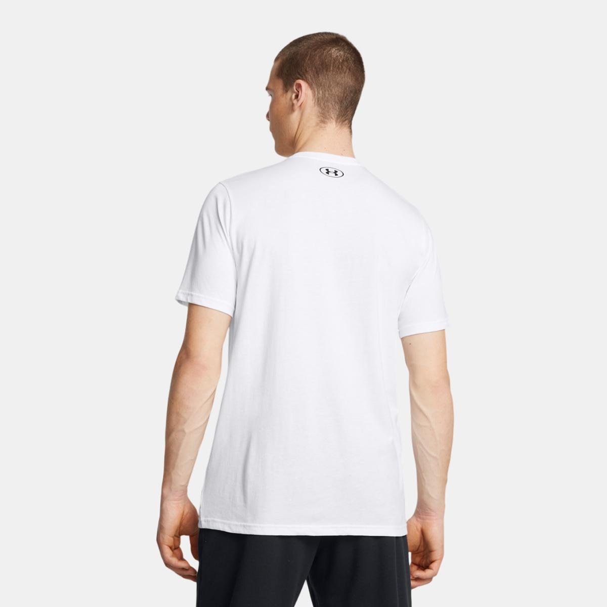T-shirt de Homem Project Rock Payoff Graphc Ss-Wht Branco-2