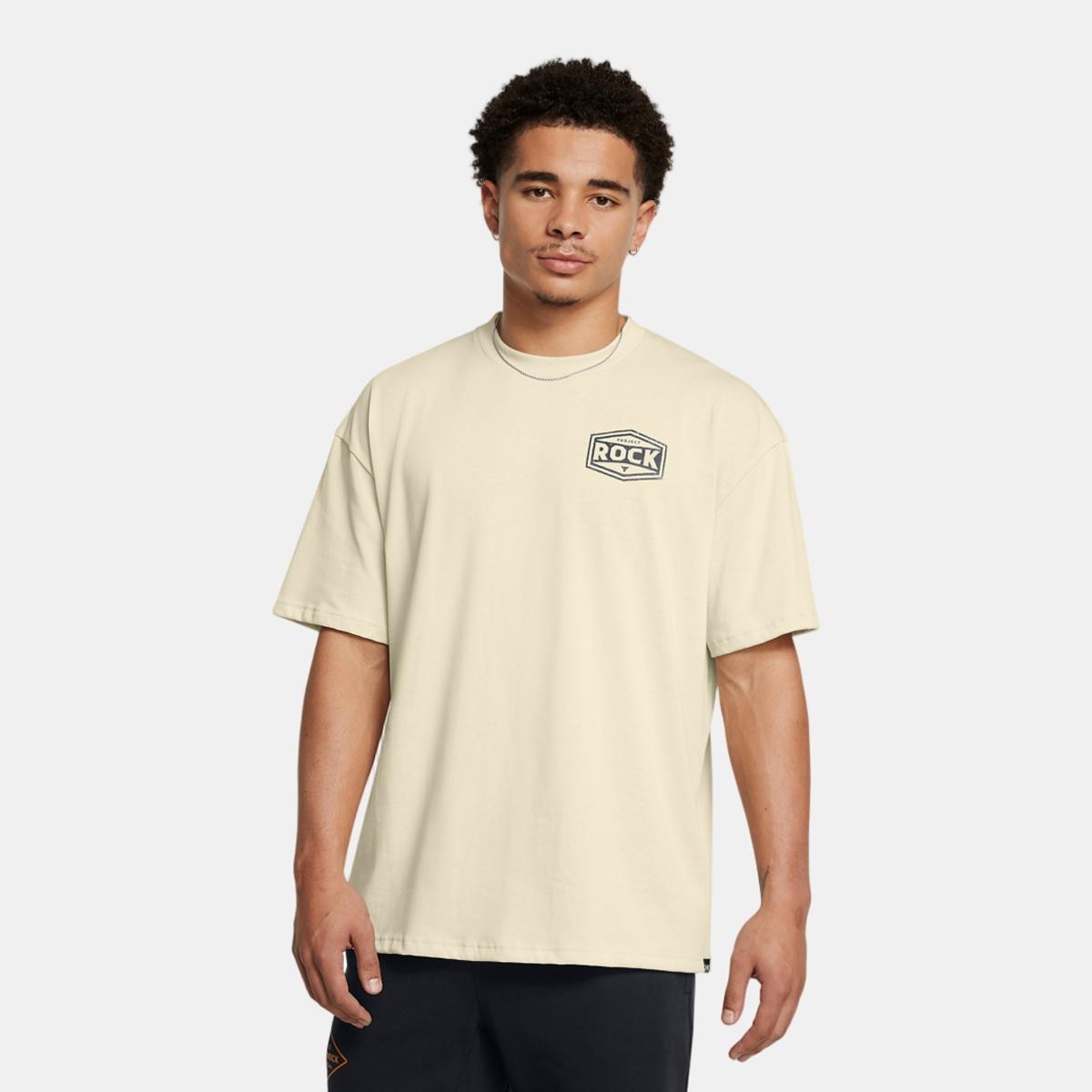 Imagem 0 de T-shirt de Homem Project Rock Hwt Ss Tools-Brn