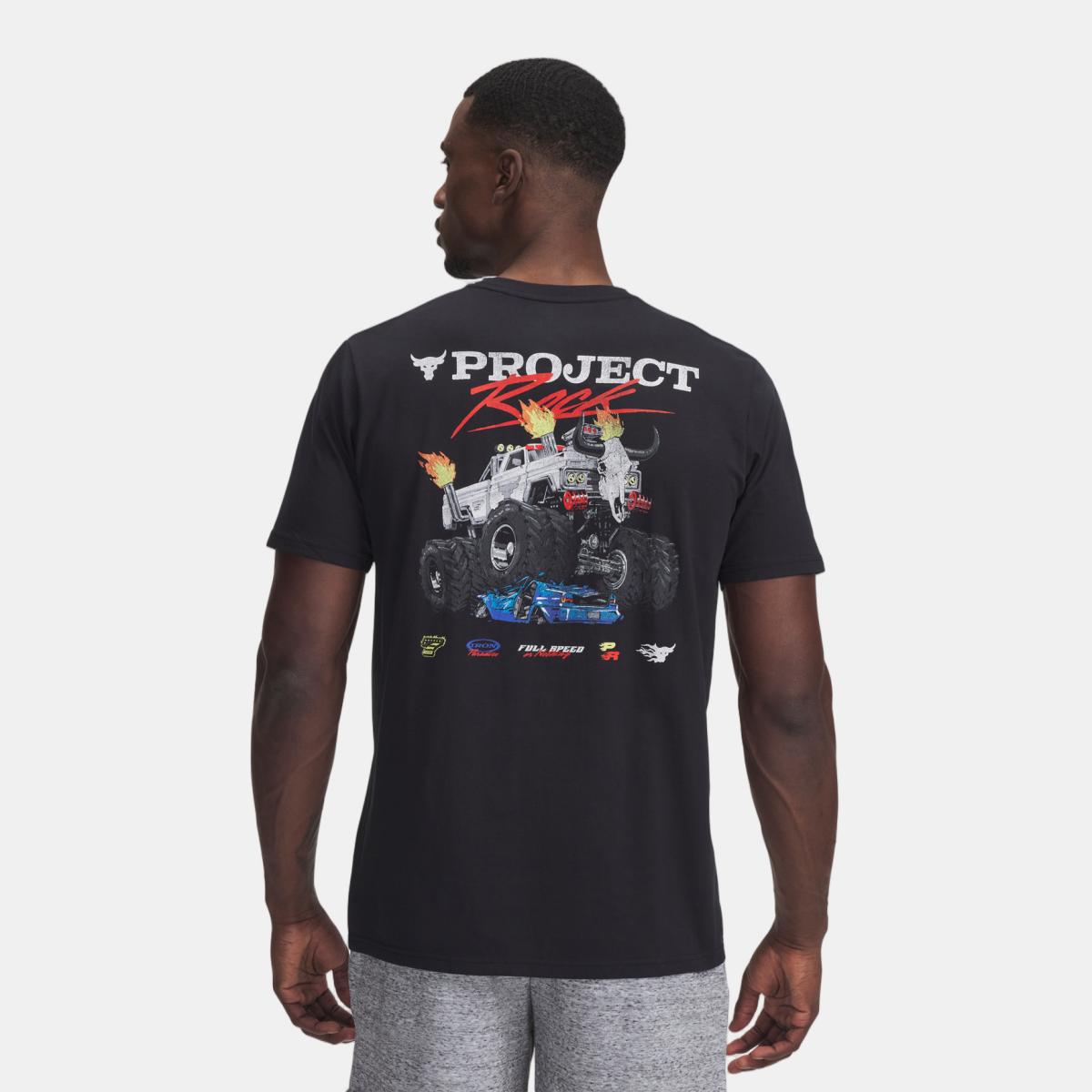 T-shirt de Homem Project Rock Truck SS Preto-2