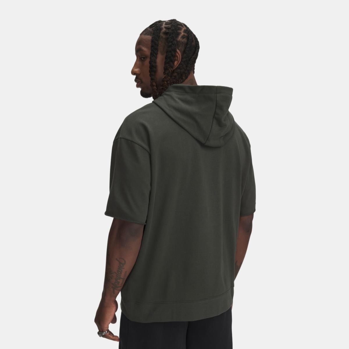 T-shirt de Homem Project Rock SS Terry Hoody Verde-2