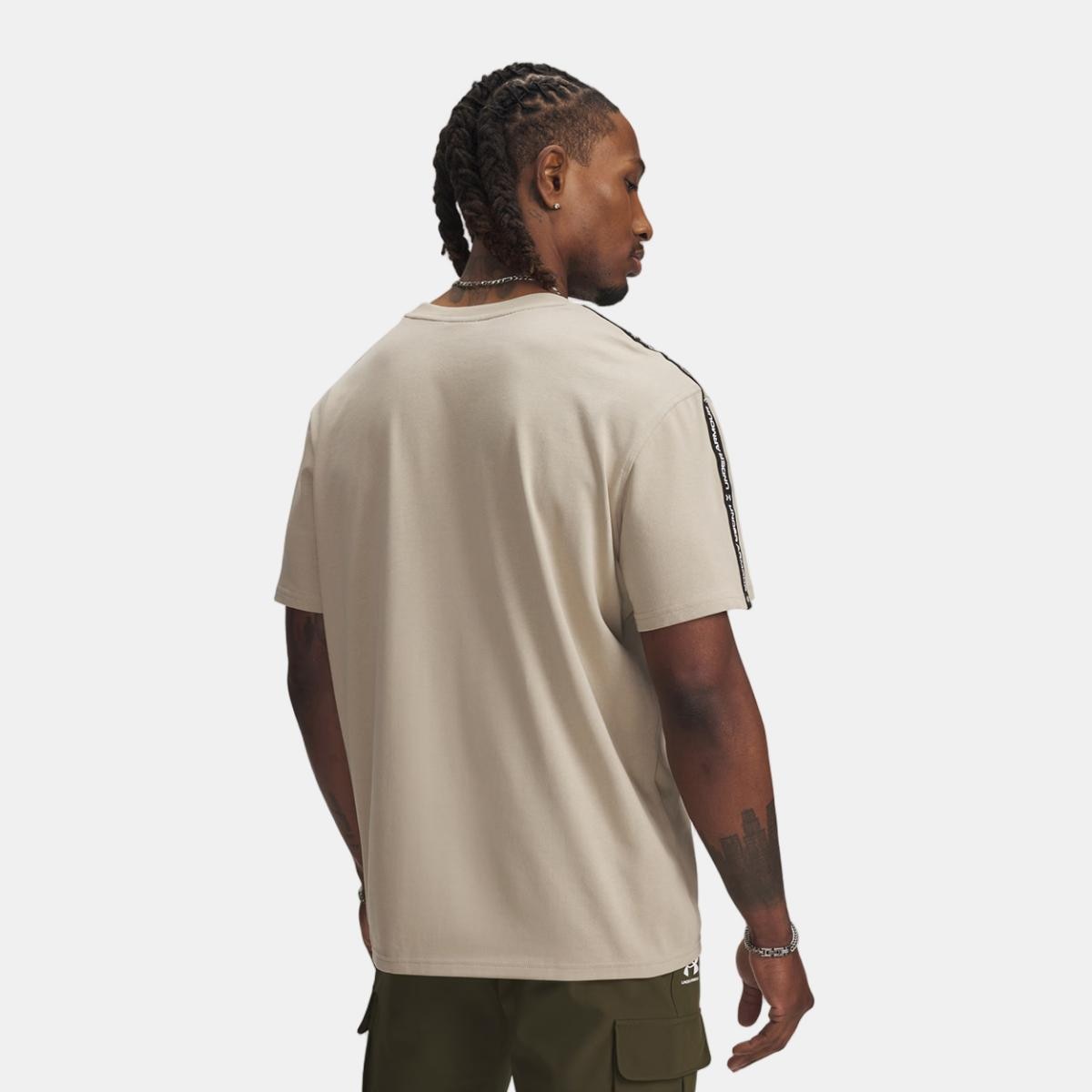 T-shirt de Homem Icon HWT Tee Taping Castanho-2