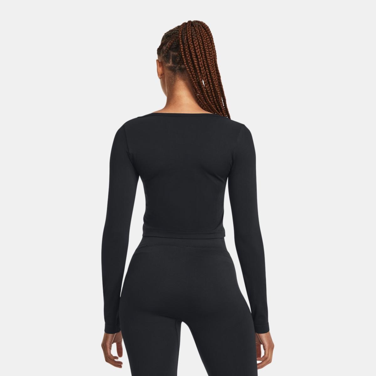 Camisola de Mulher Vanish Seamless LS Preto-2