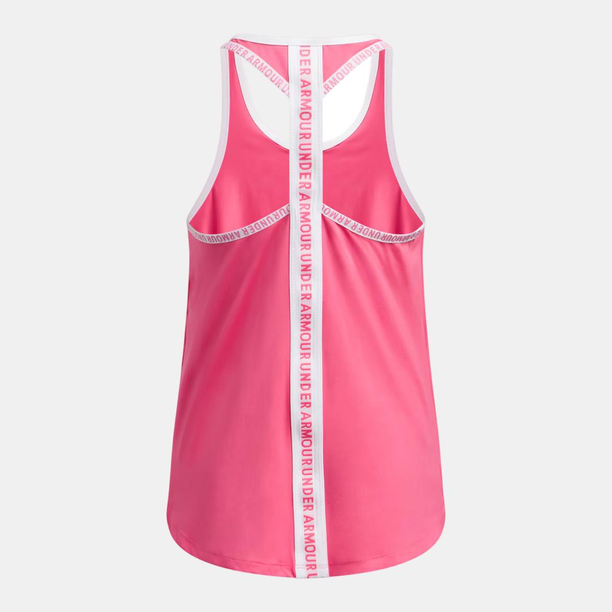T-shirt de Menina Tech Knockout Tank Rosa-2