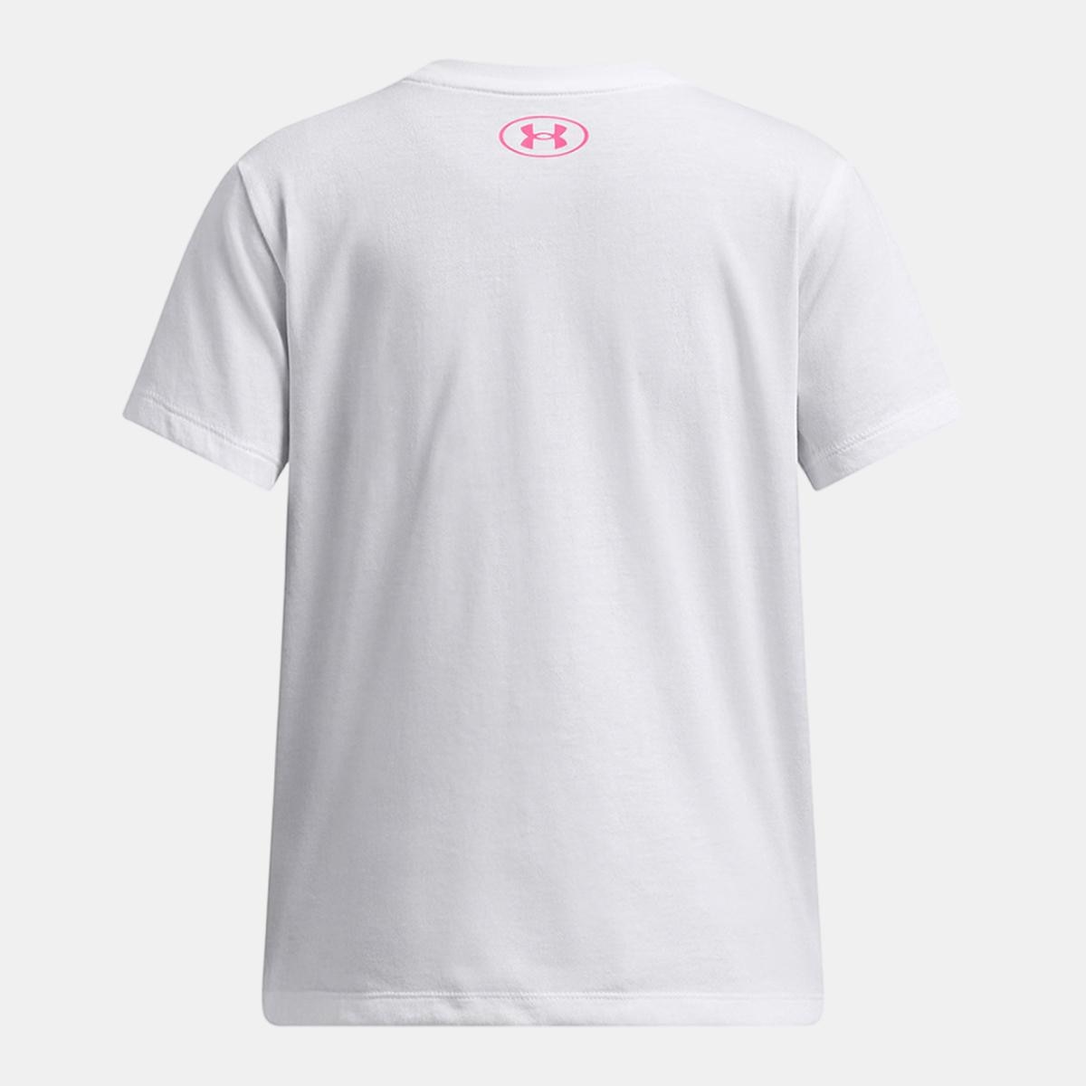 T-shirt de Menina Big Logo SS Branco-2