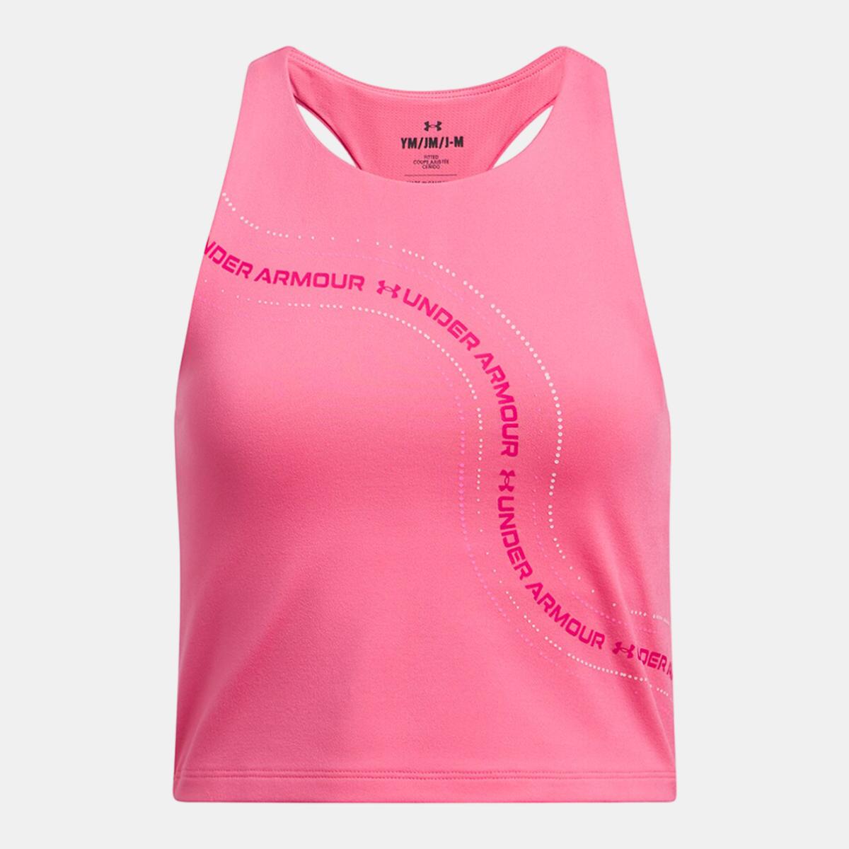 Imagem 0 de T-shirt de Menina G Motion Branded Crop Tank