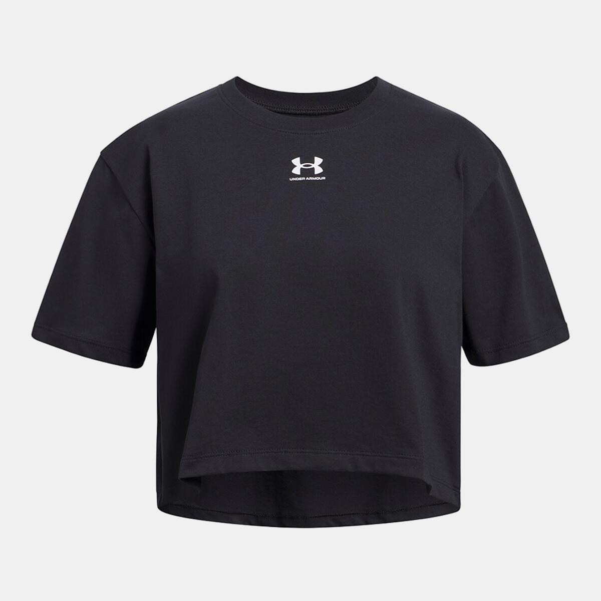 T-shirt de Menina Rival SS Preto-1