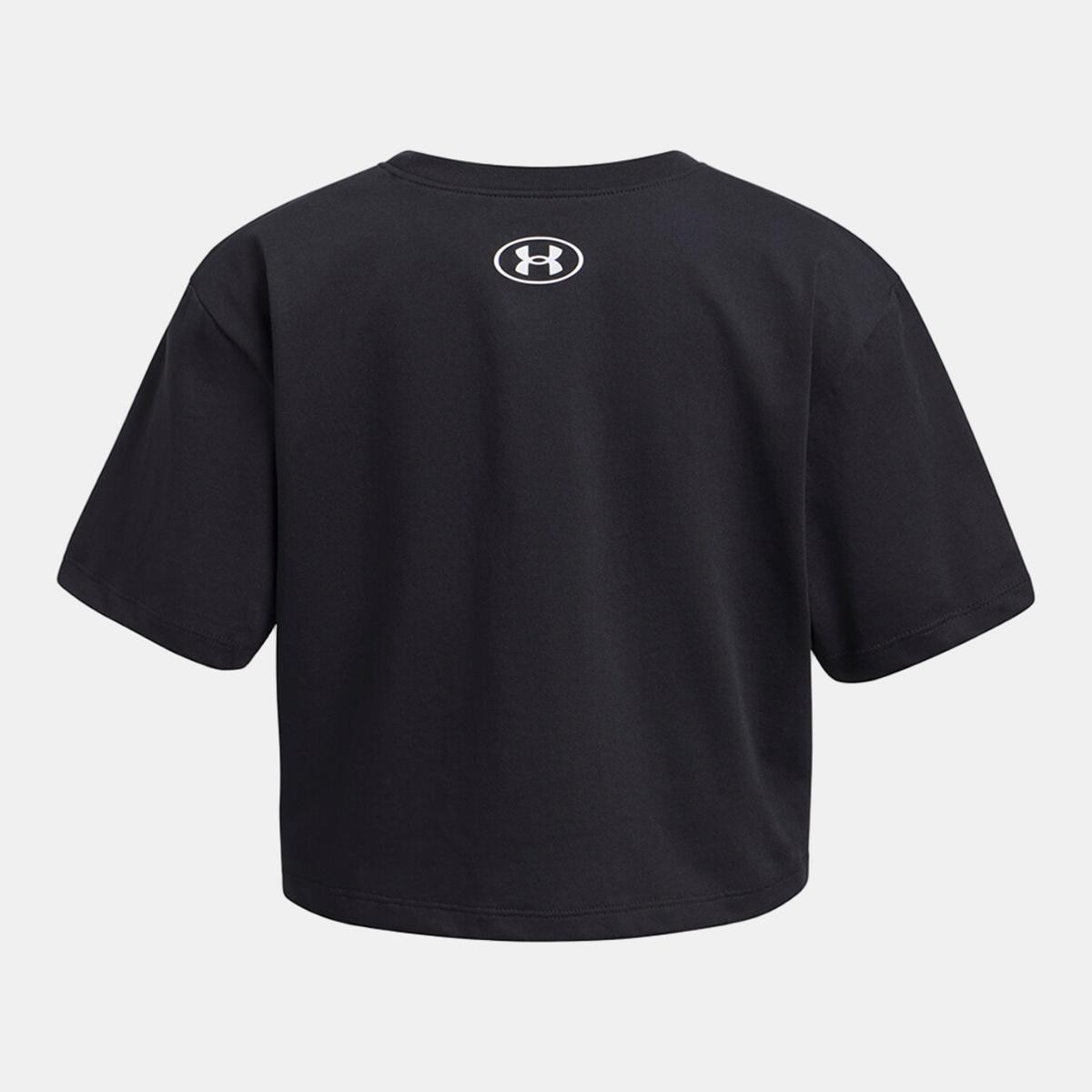 T-shirt de Menina Rival SS Preto-2