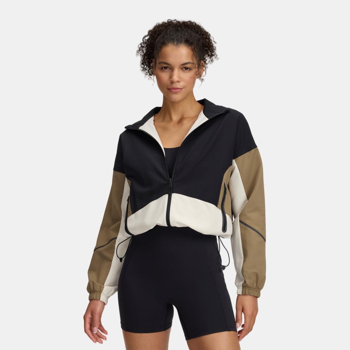 Sweatshirt de Mulher Unstoppable Jacket Preto-1