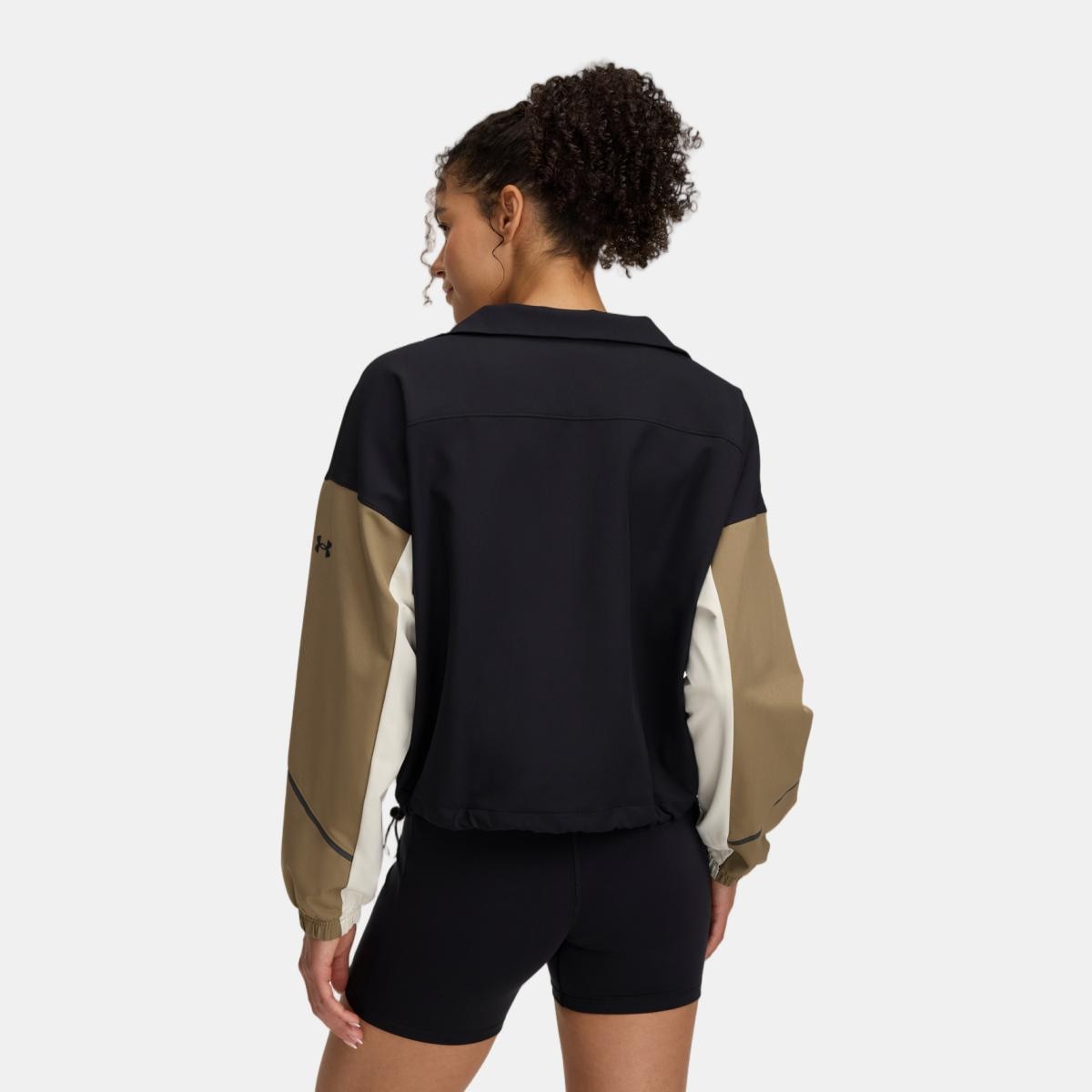 Sweatshirt de Mulher Unstoppable Jacket Preto-2