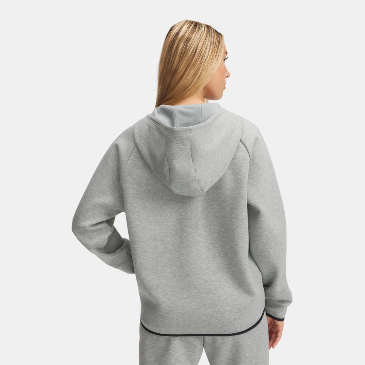 Sweatshirt de Mulher Unstoppable Fleece FZ Verde-2
