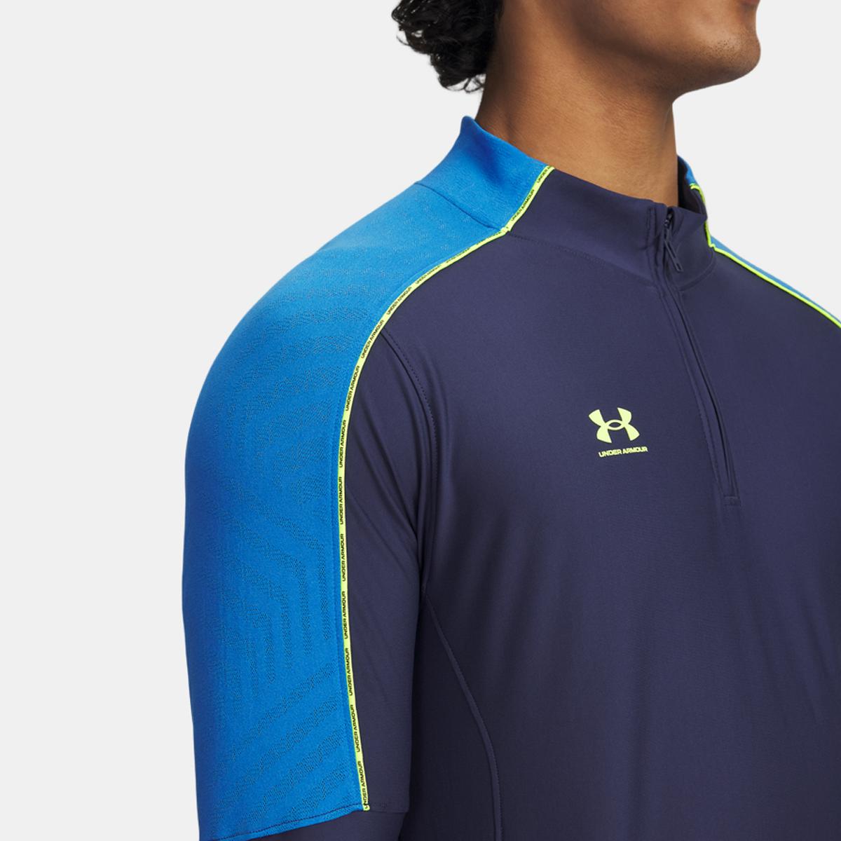 T-shirt de Homem M Challenger Pro Midlayer Azul-3