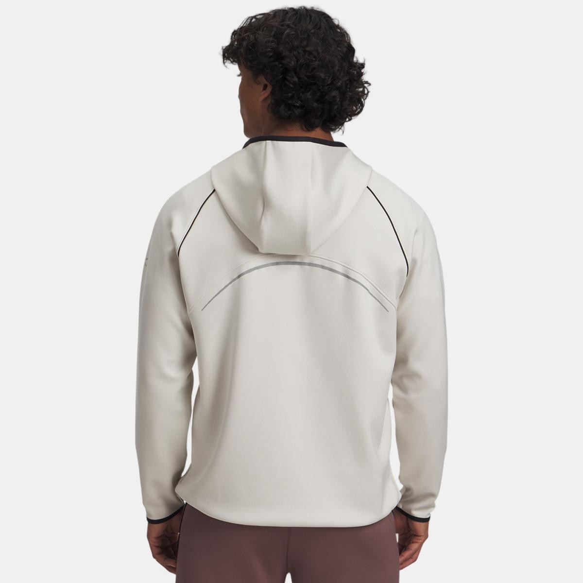T-shirt de Homem Halo CW 1/2 Zip Branco-2