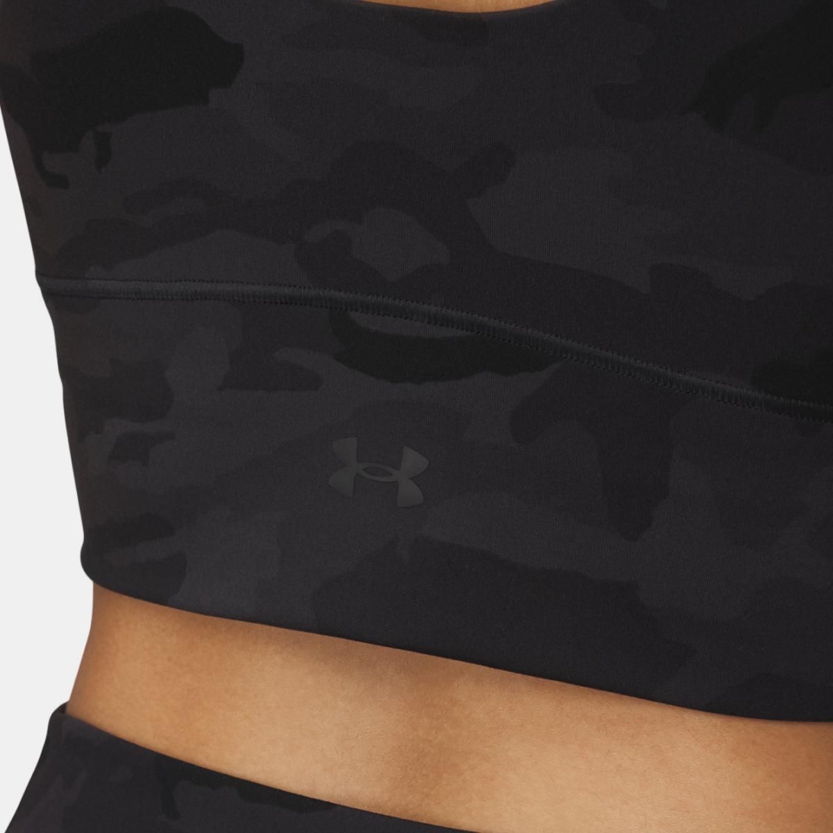 T-shirt de Mulher Meridian Fitted CropTankPrnt Preto-2