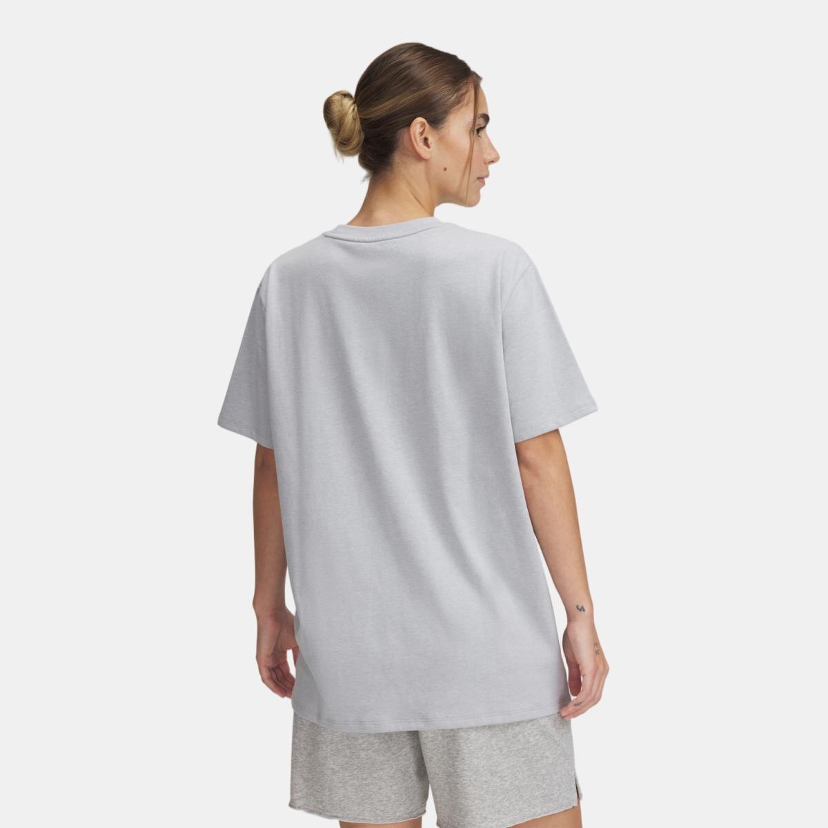 T-shirt de Mulher HWT OS 96 SS Cinzento-2