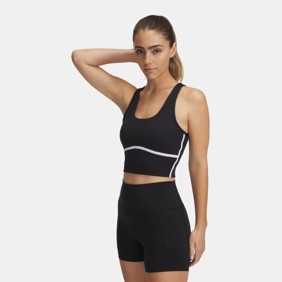 Imagem 0 de T-shirt de Mulher Meridian Piped Crop Tank