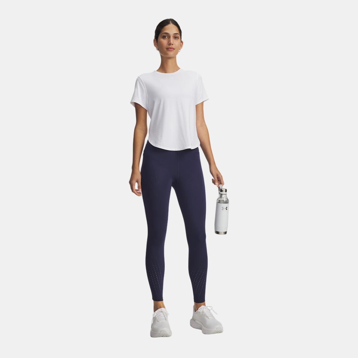 Leggings de Mulher Launch Elite Ankle Tights Azul-4