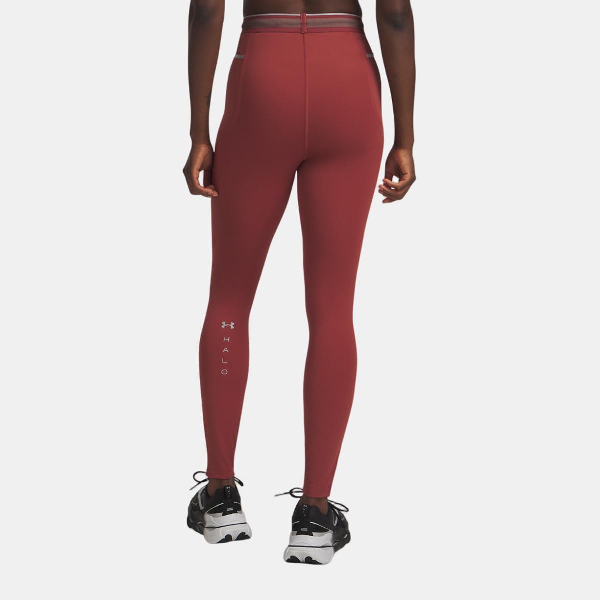 Leggings de Mulher Halo Run CW Tights Vermelho-2