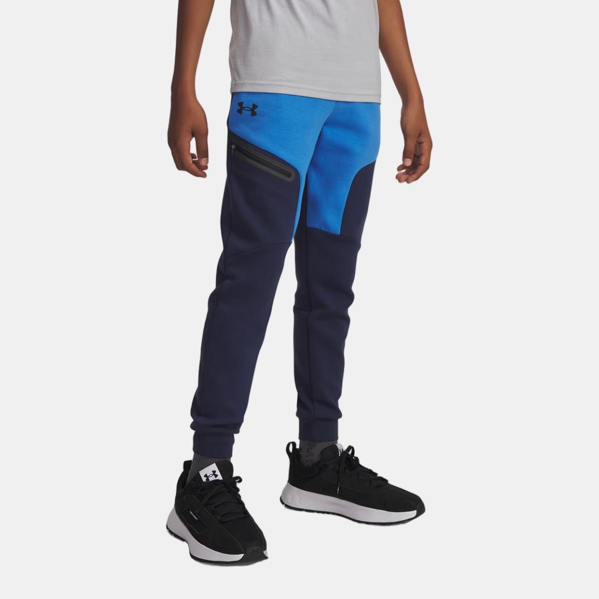 Calças de Menino B Unstoppable Flc Jogger Azul-1