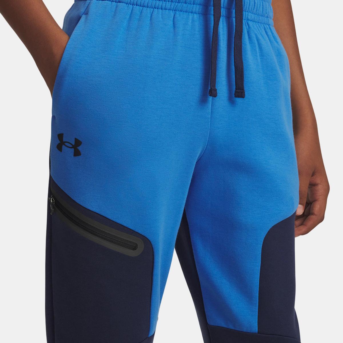 Calças de Menino B Unstoppable Flc Jogger Azul-3