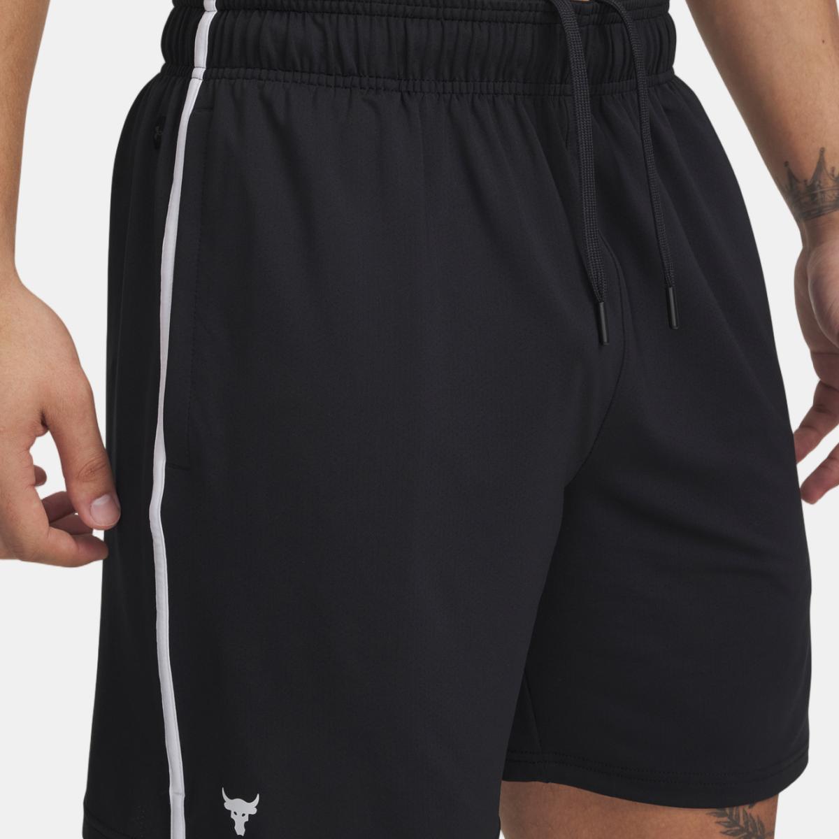 Calções de Homem Project Rock Mesh Short Preto-3