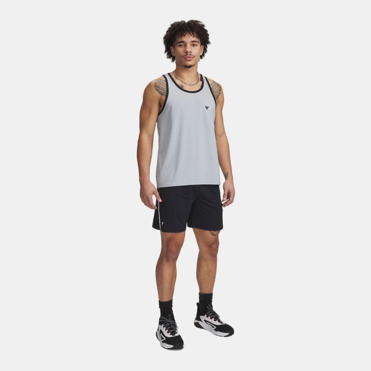 Calções de Homem Project Rock Mesh Short Preto-4