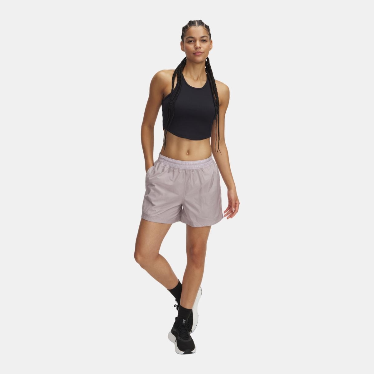 Calções de Mulher Rival Woven Short Cinzento-4