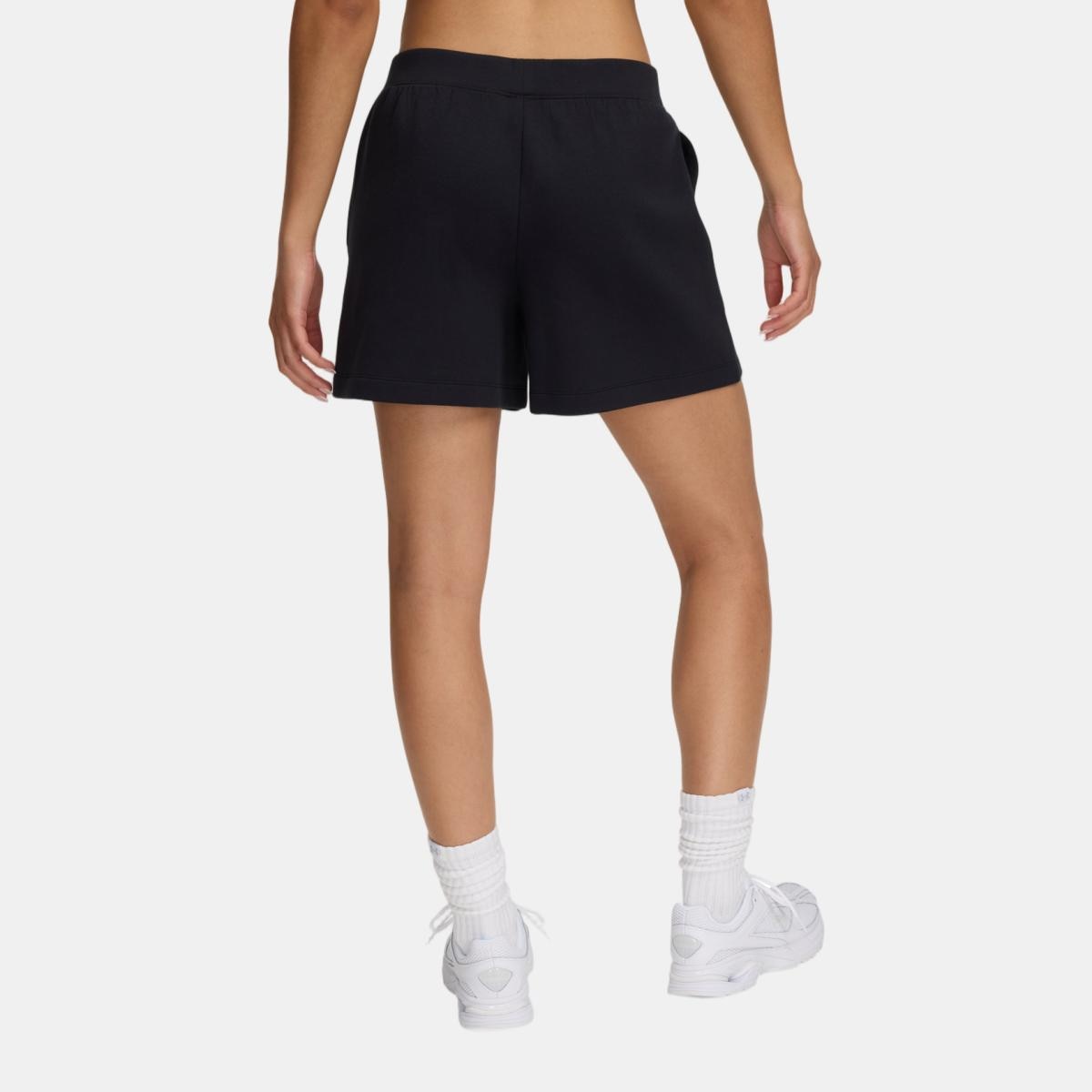 Calções de Mulher Unstoppable Fleece Short Preto-2