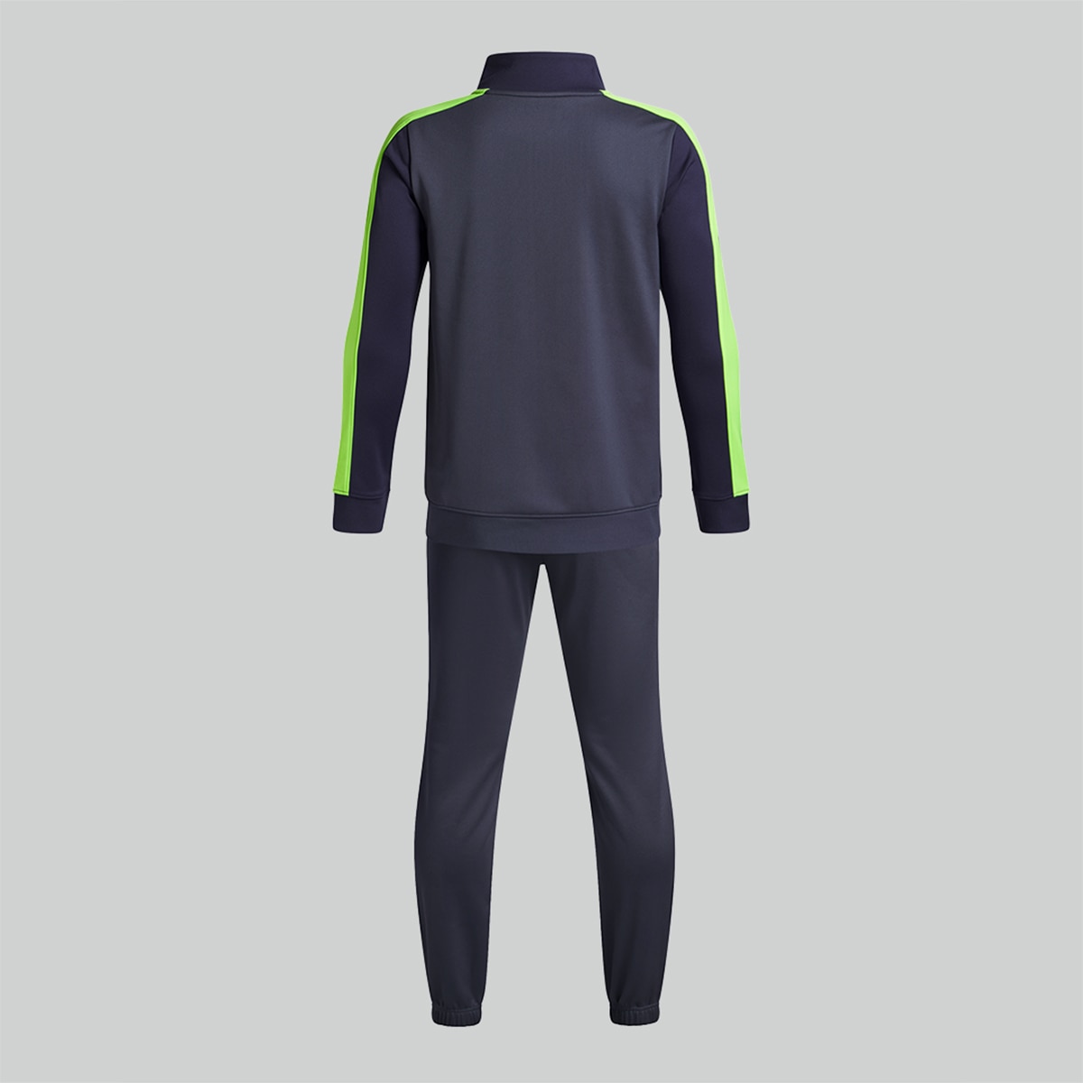 Fato de Treino de Menino UA Rival CB Knit Track Suit Cinzento-2