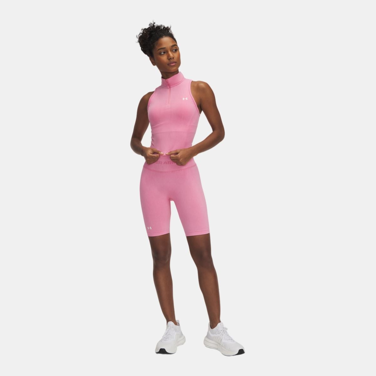 Calções de Mulher Vanish Seamless Washed Short Rosa-3