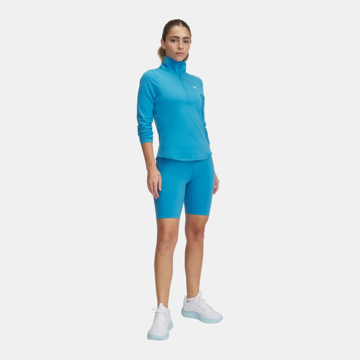 Calções de Mulher Motion Bike Short EMEA Azul-4