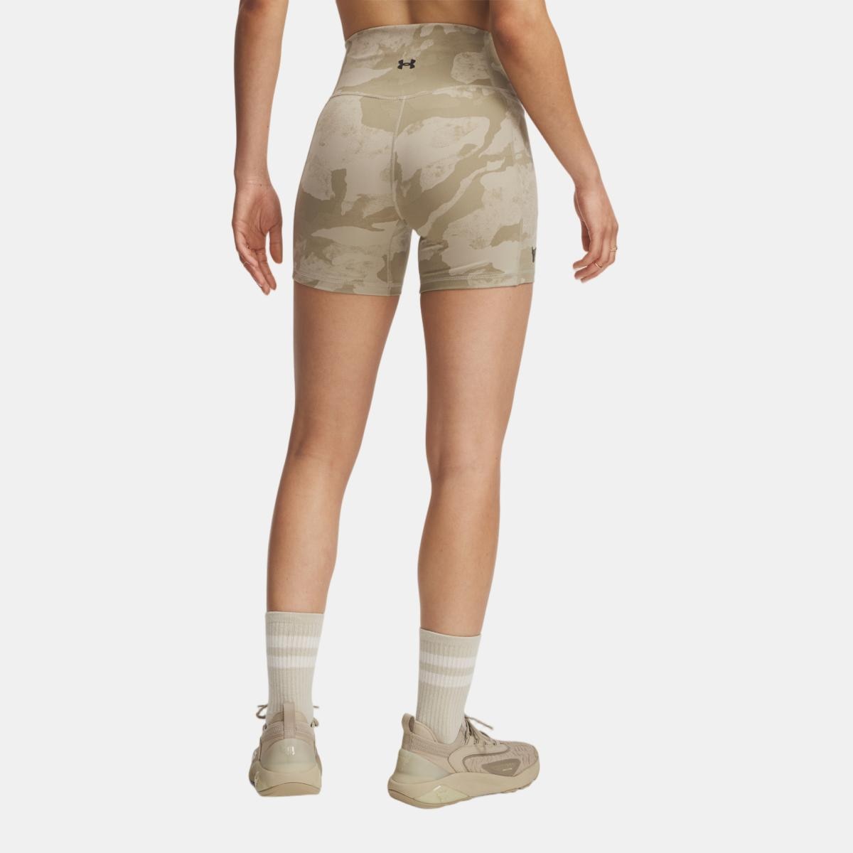 Leggings Tipo Calções de Mulher Project Rock Middy Short Verde-2
