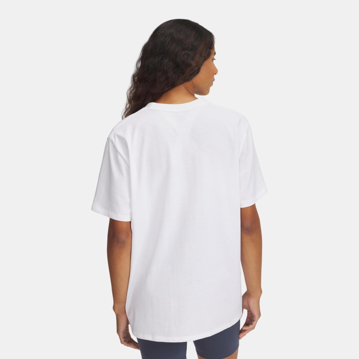T-shirt de Mulher HWT OS Collegiate SS Branco-2