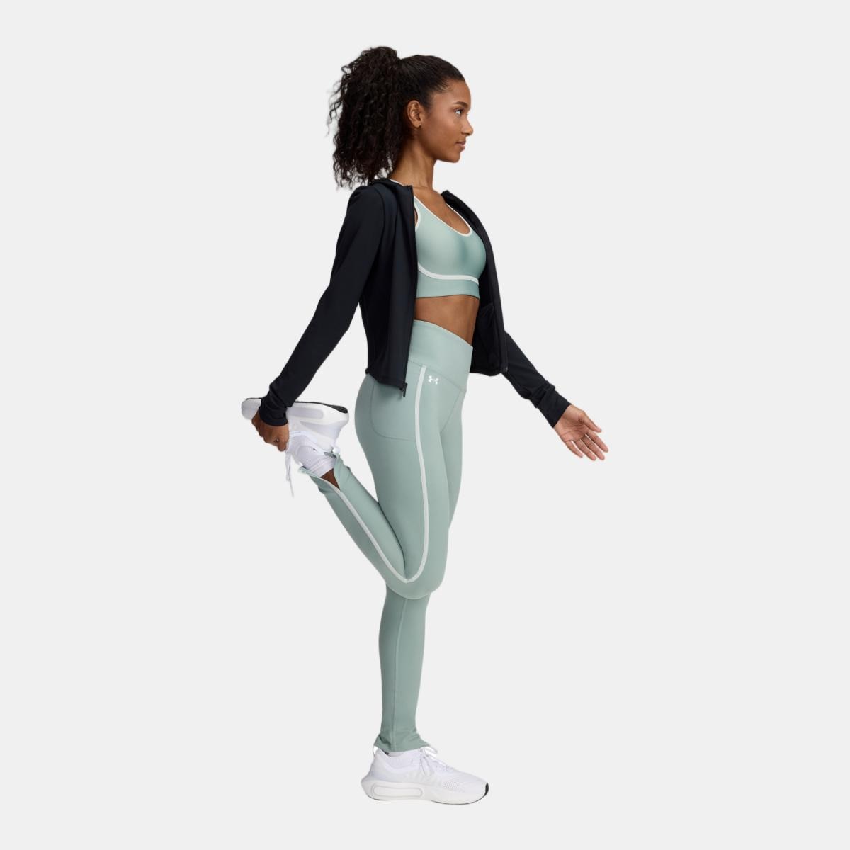 Leggings de Mulher Motion Piped Legging Verde-3
