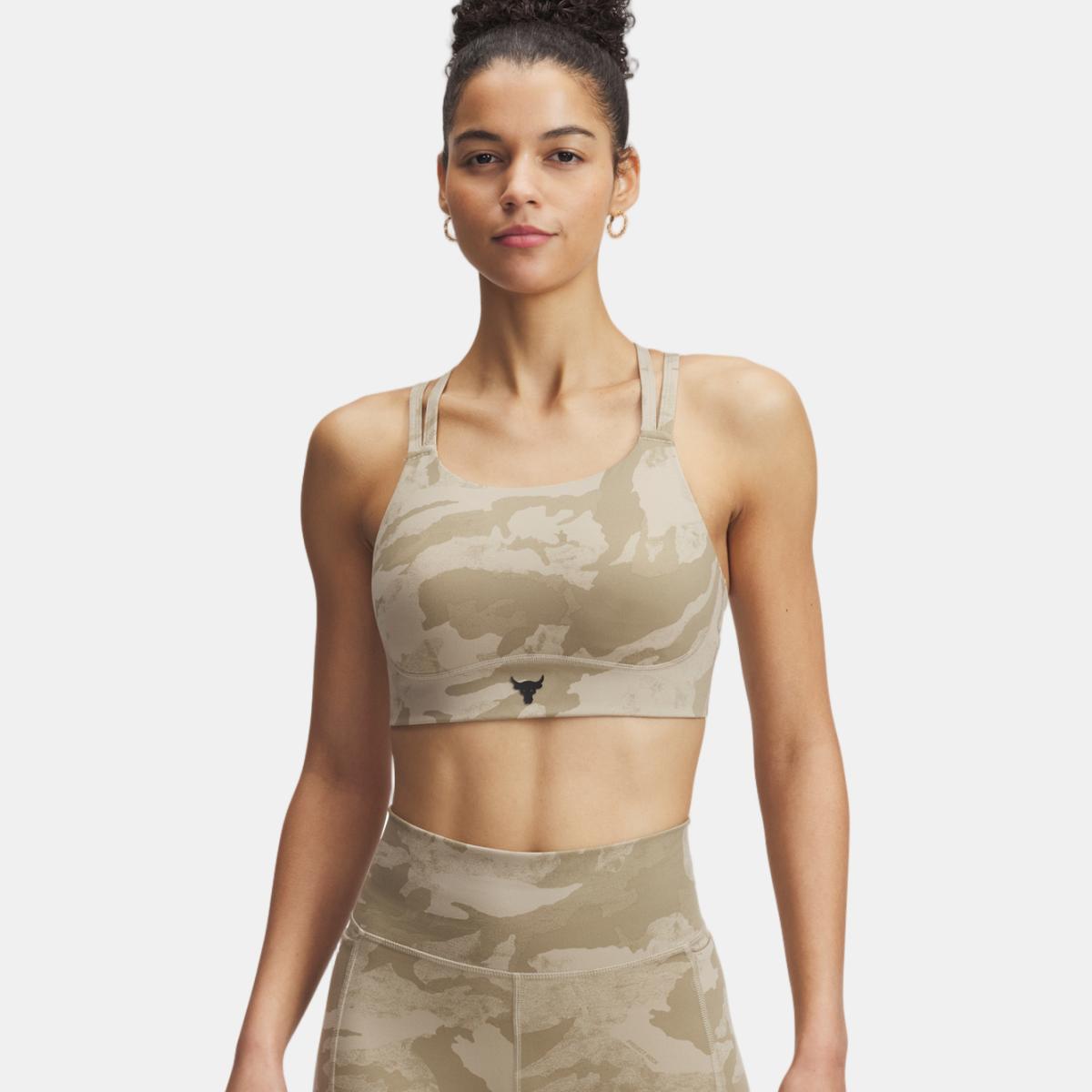 T-shirt de Mulher Project Rock Bralette Verde-3