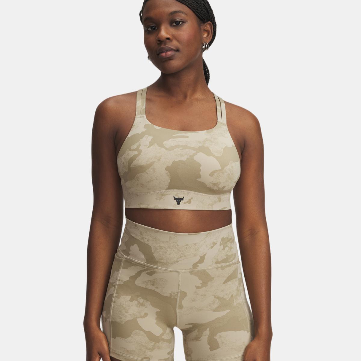 T-shirt de Mulher Project Rock Bralette Verde-6