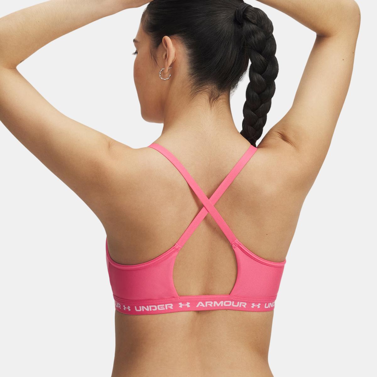 Top de Mulher Crossback Low Bra Rosa-2