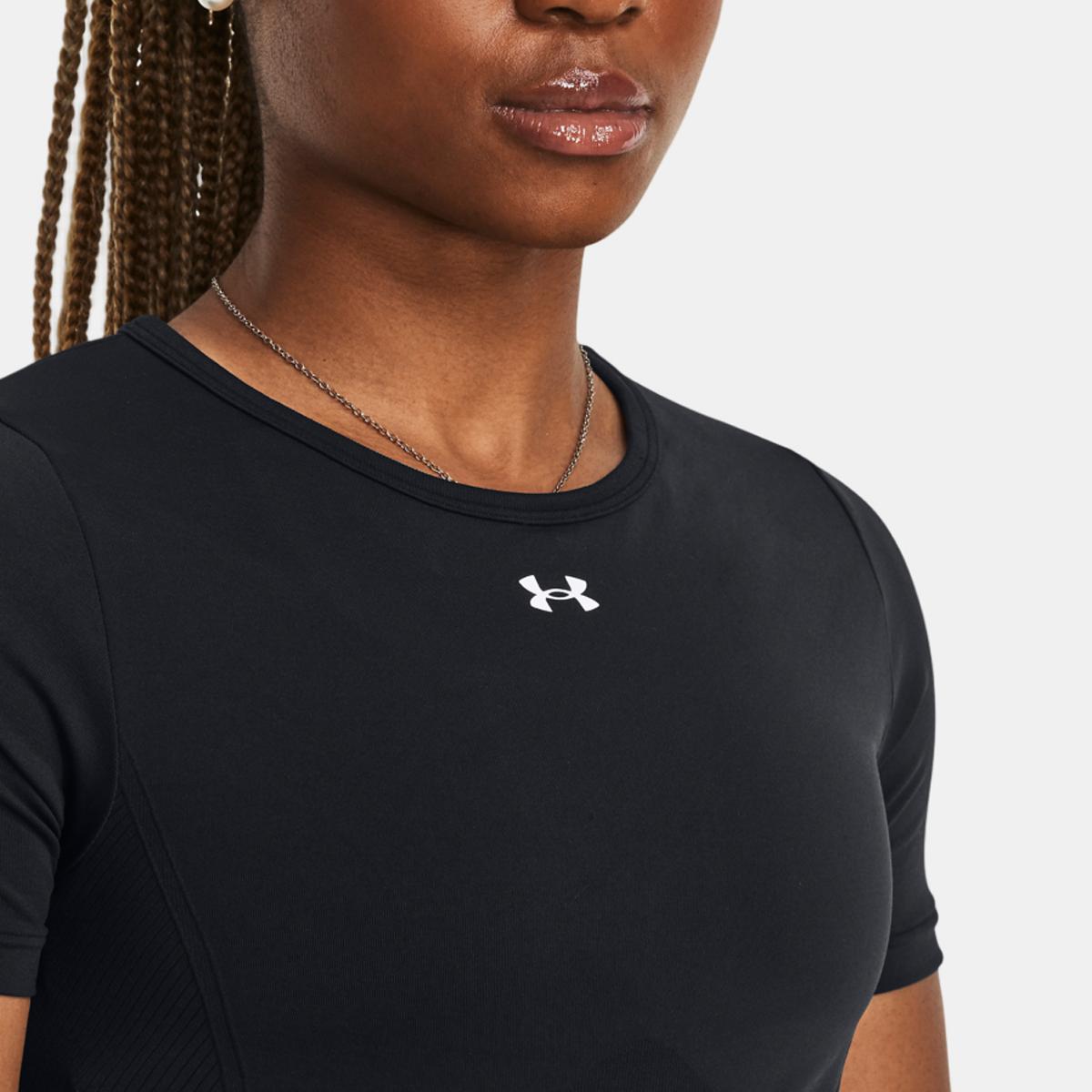 T-shirt de Mulher Train Seamless Preto-3