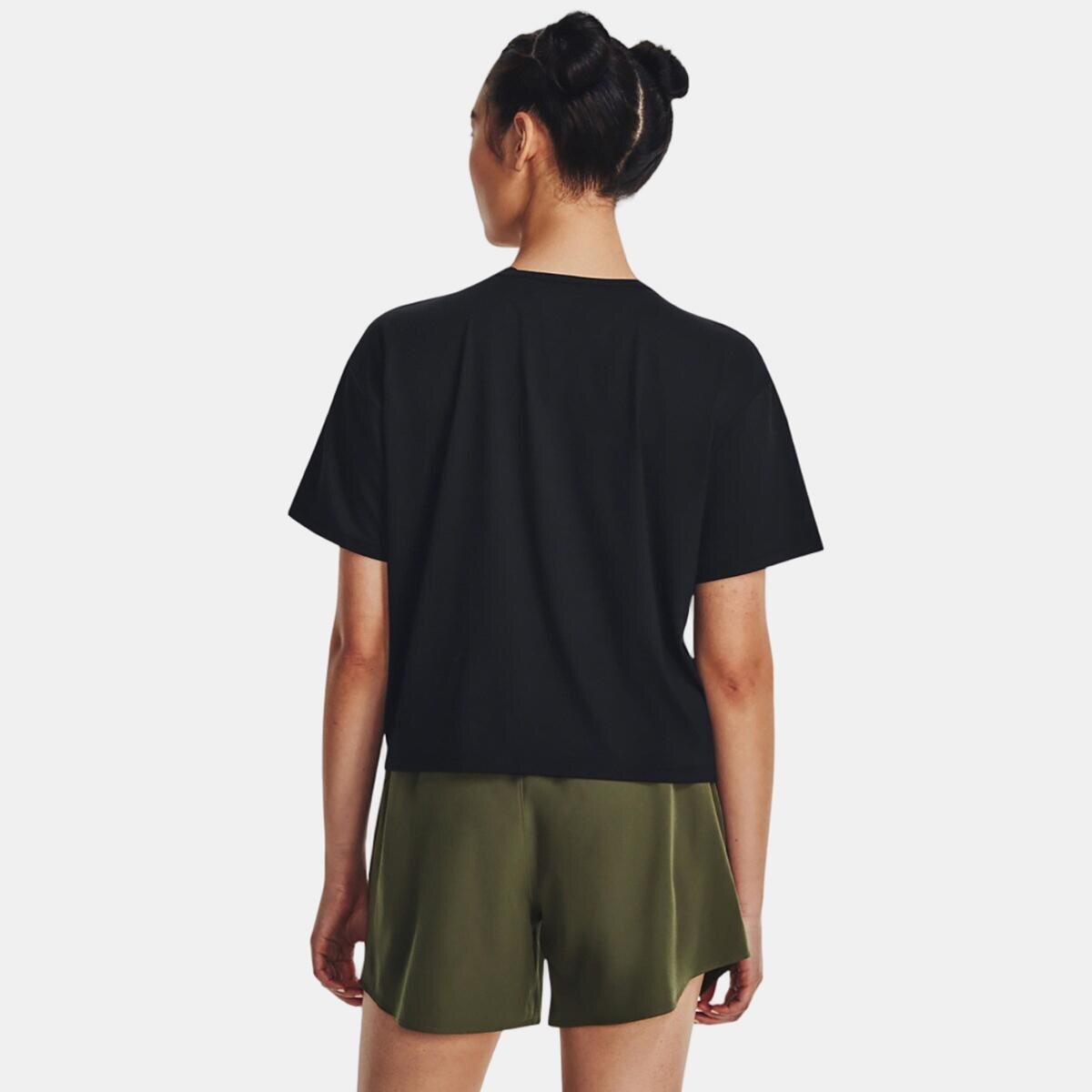 T-shirt de Mulher Train Seamless Preto-2