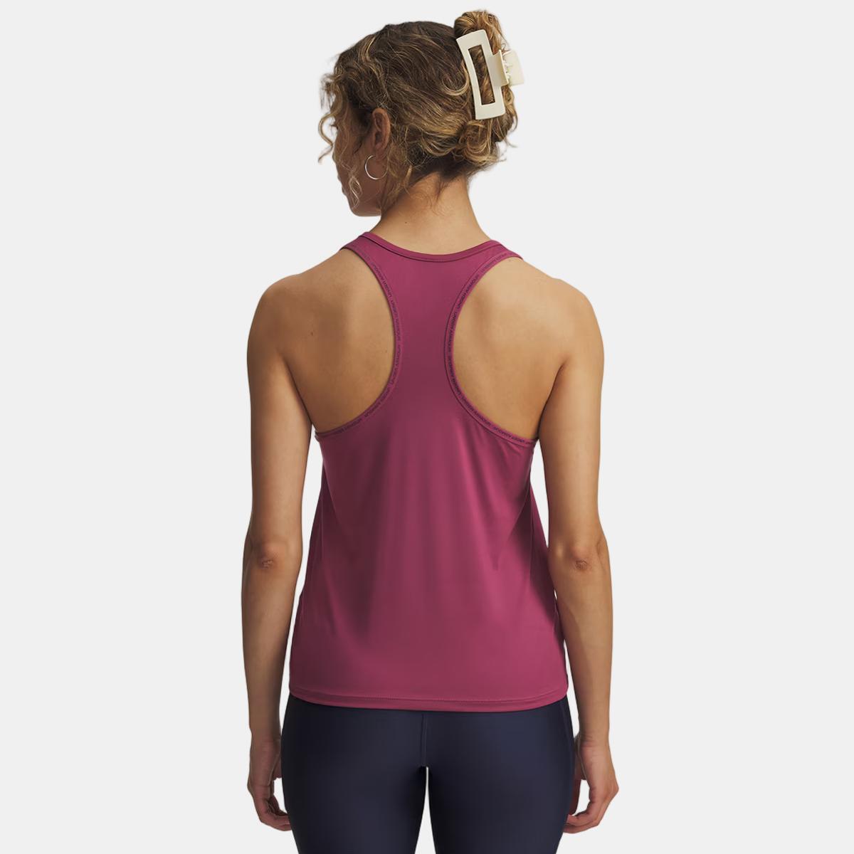 T-shirt de Mulher Tech Knockout Tank Vermelho-2