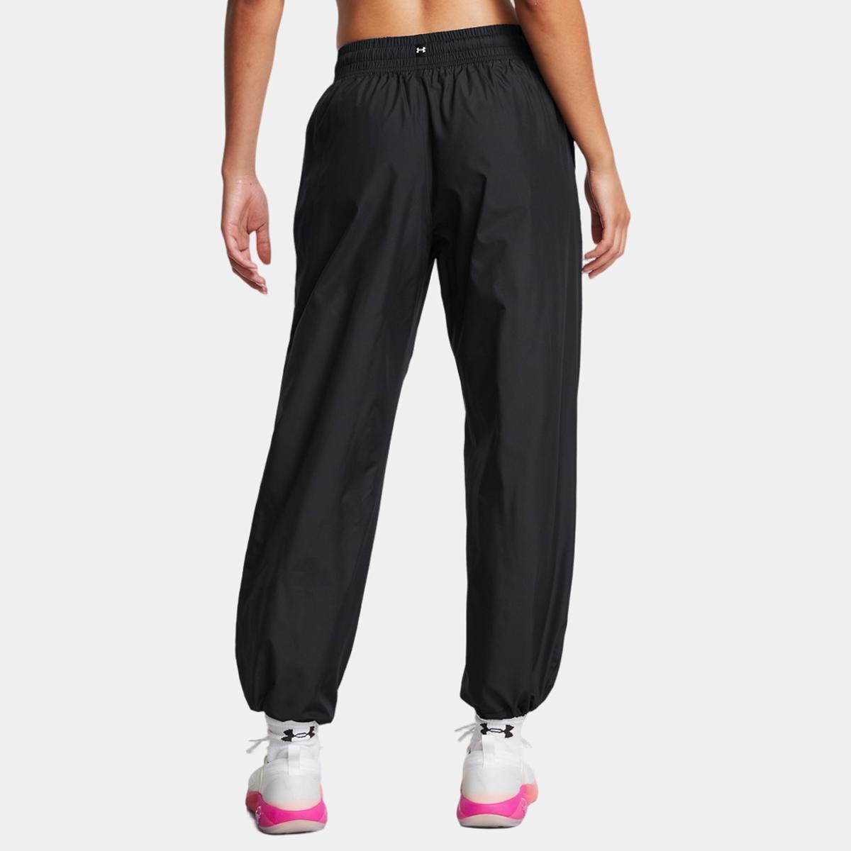 Calças de Mulher Project Rock Wvn Pant Boh Preto-2