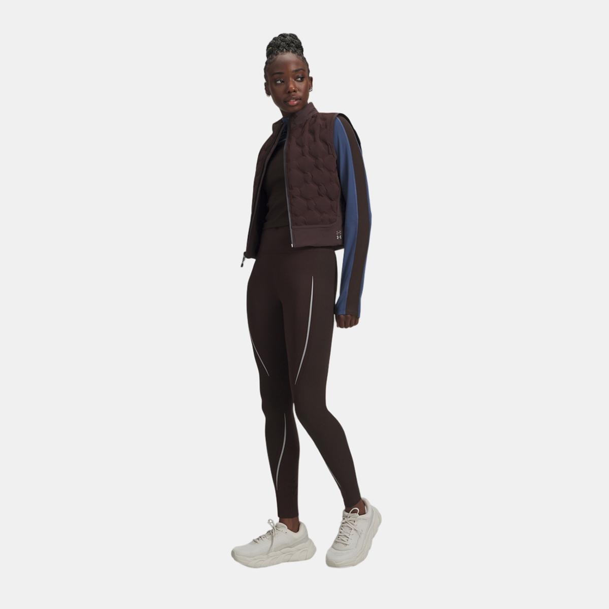 Colete Corta-Vento de Mulher Halo CW Vest Castanho-4