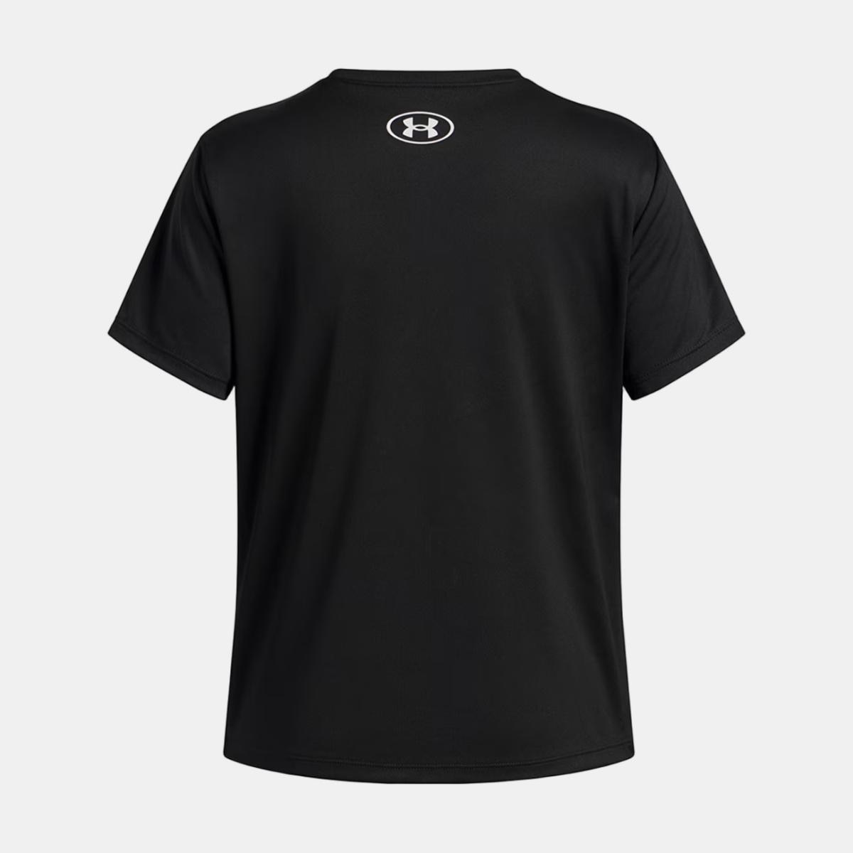 T-shirt de Menina Tech Varsity Graphic SS Preto-2