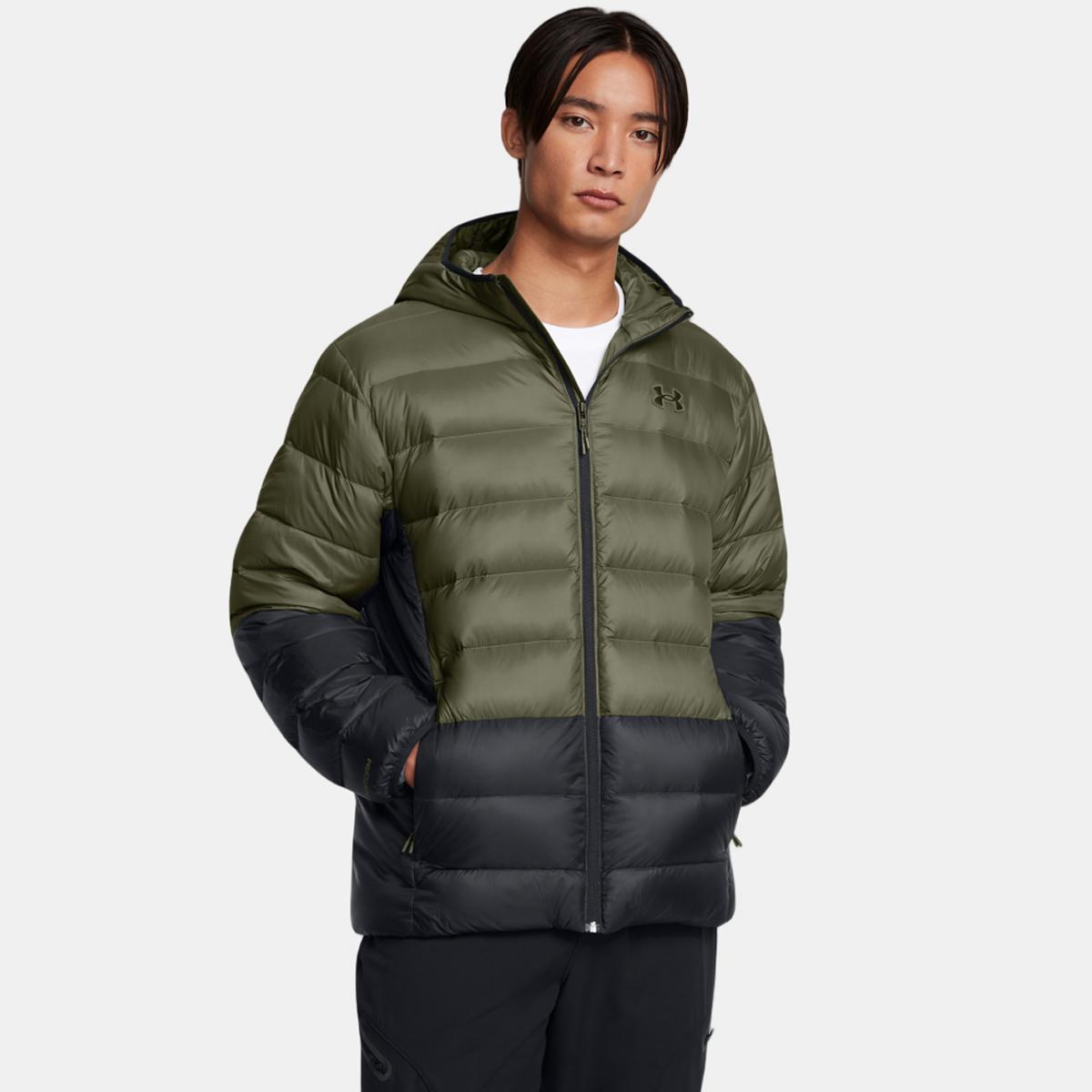 Imagen 0 de Chaqueta de hombre Legend Down Hooded Jacket-Blk Under Armour Verde