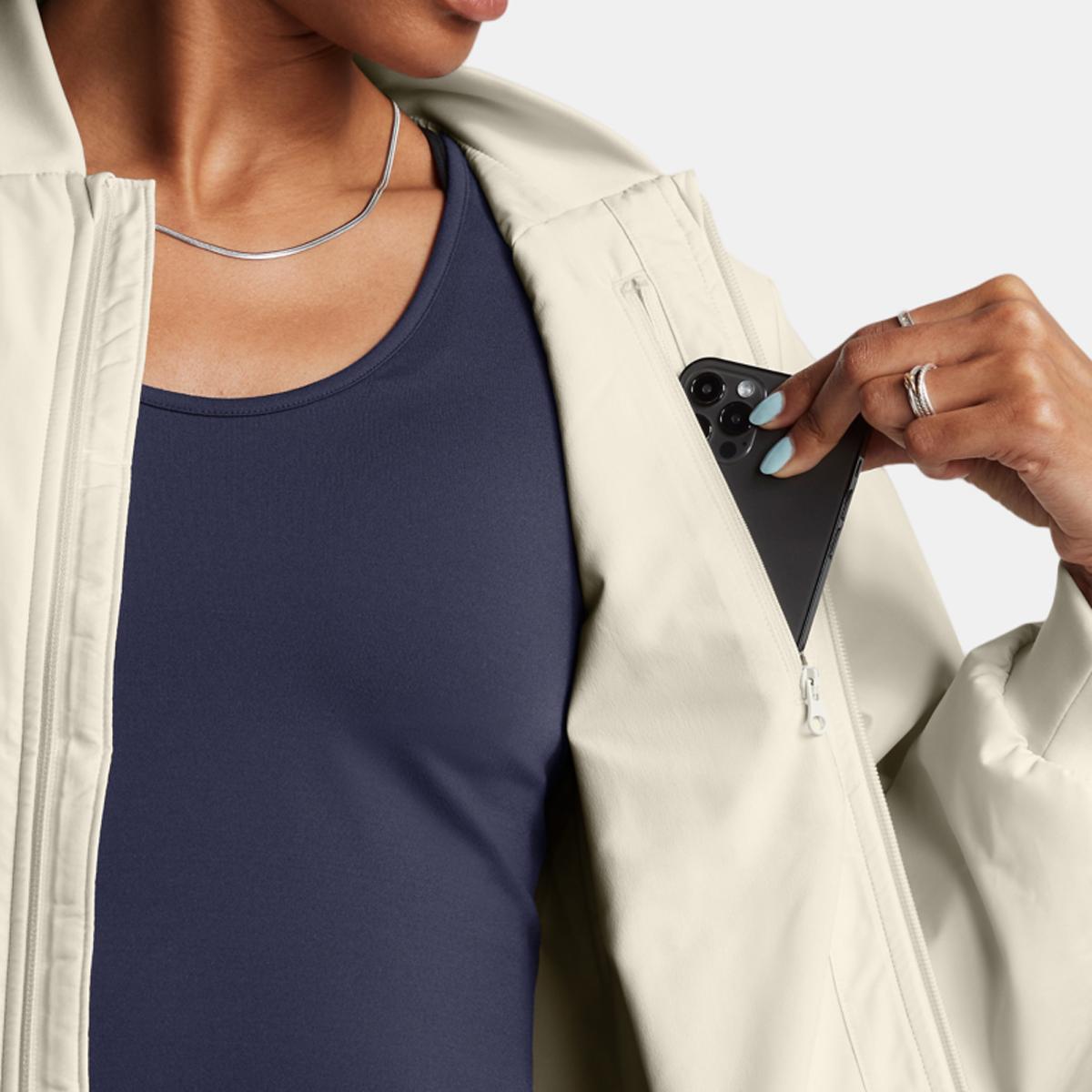 Casaco de Mulher Unstoppable Insulated Bomber Branco-3