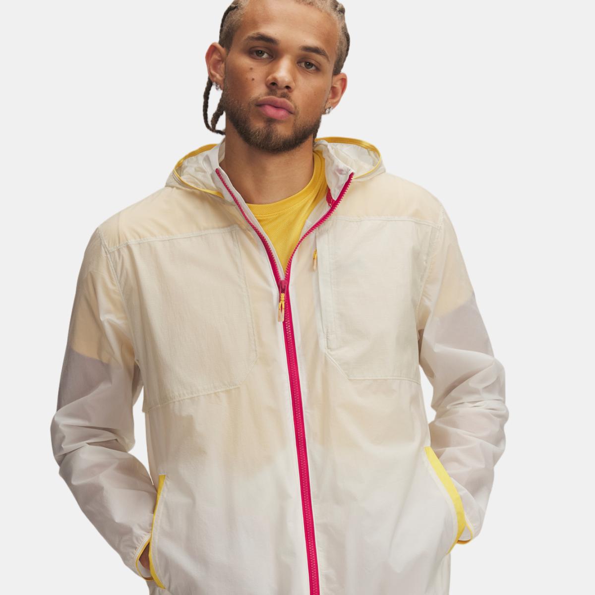 Imagen 0 de Chaqueta cortavientos de hombre Trail Run Jacket Under Armour Gris