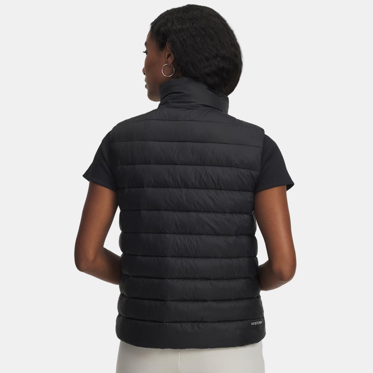 Colete de Mulher Sportswear Ins Vest Preto-2