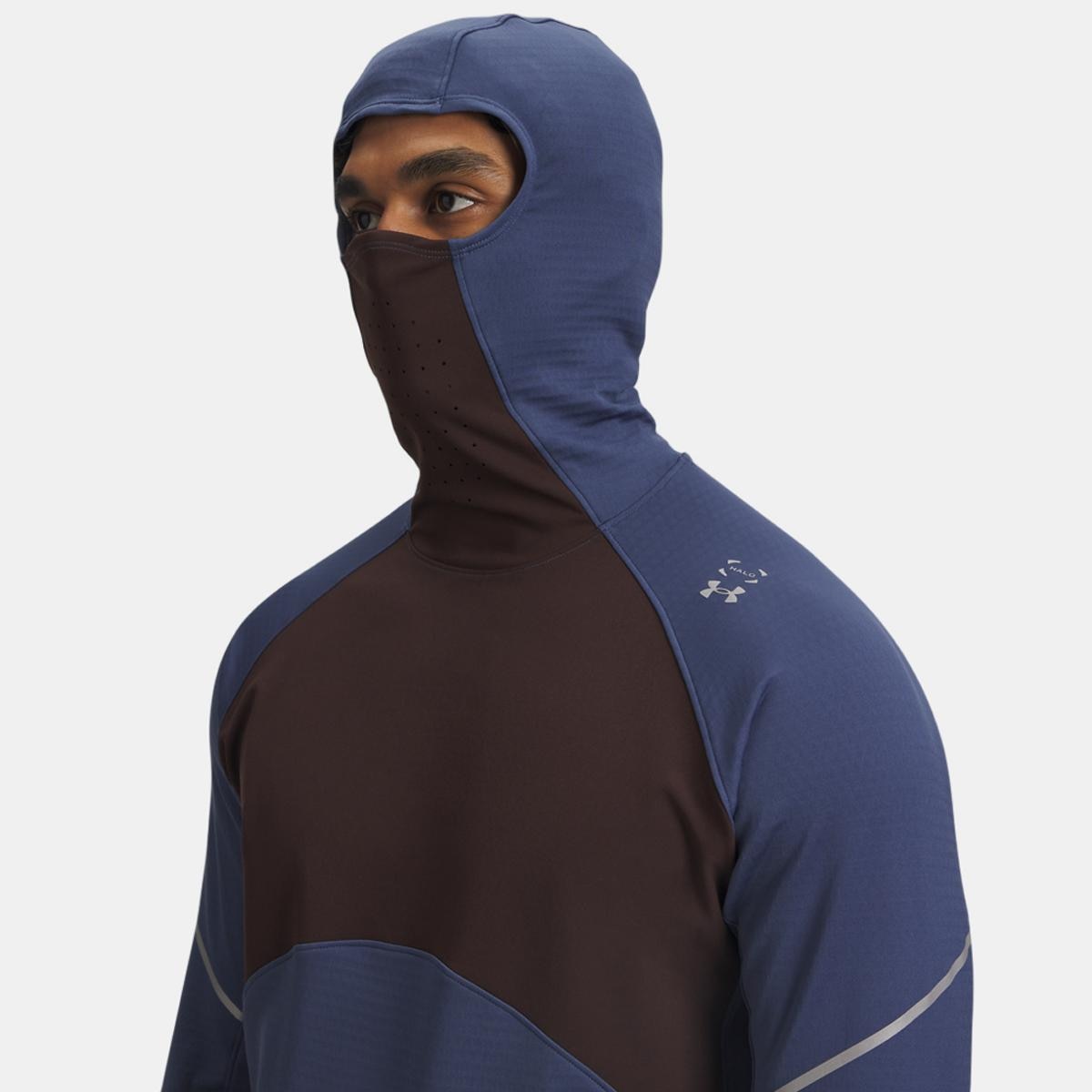 Casaco Corta-Vento de Homem Halo Run CW Balaclava Azul-3
